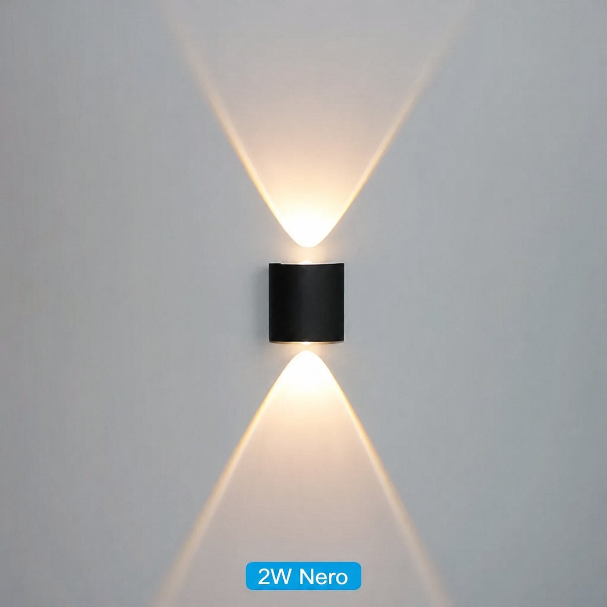 Applique LED da parete per esterni e interni impermeabile
