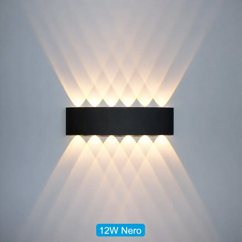 Applique LED da parete per esterni e interni impermeabile