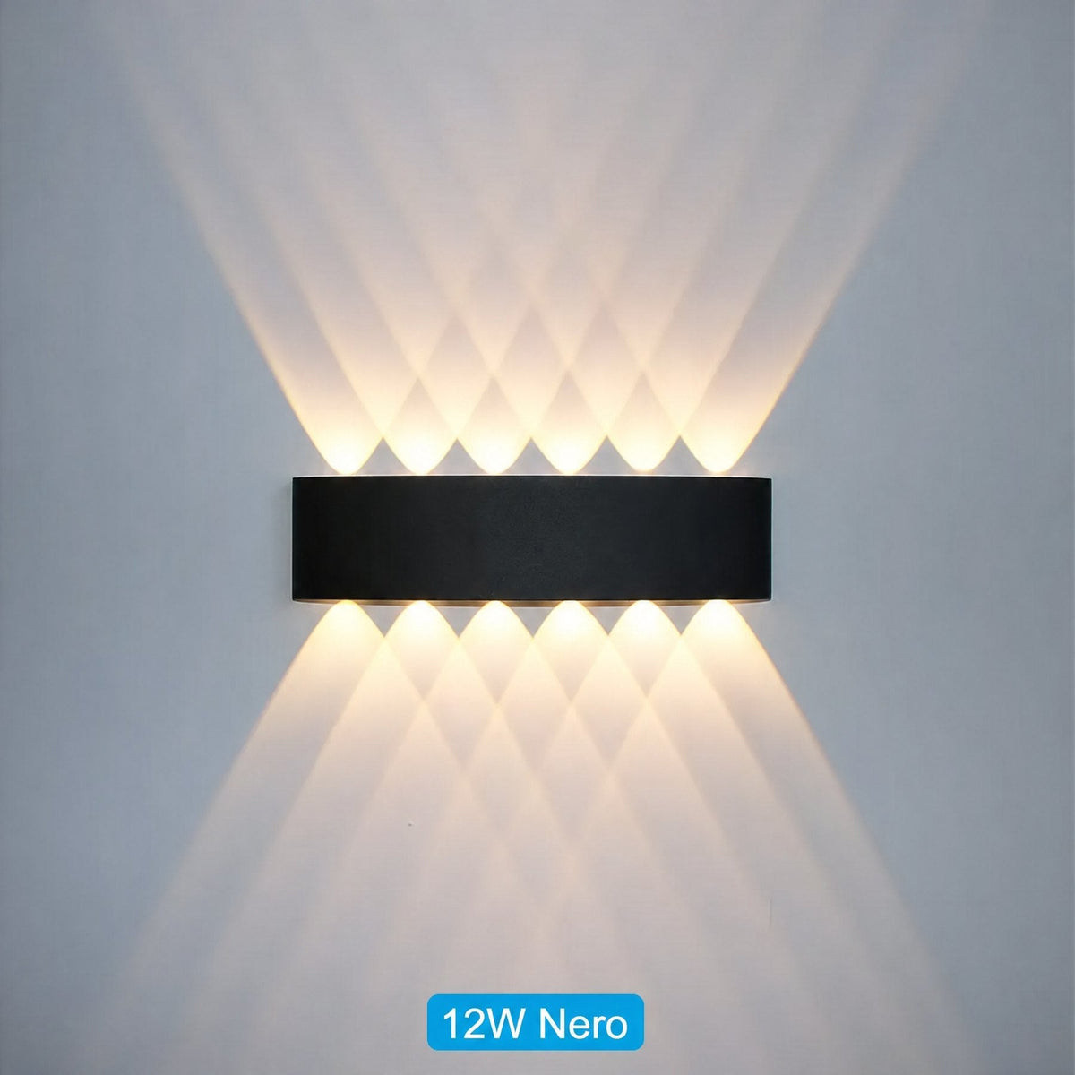 Applique LED da parete per esterni e interni impermeabile