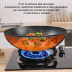 Padella in ferro antiaderente