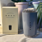 LuxeTherm | Tazza Termica Elegante in Acciaio Inox – Bicchiere Isotermico Riutilizzabile da 300 ml per Bevande Fredde e 