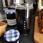 LuxeTherm | Tazza Termica Elegante in Acciaio Inox – Bicchiere Isotermico Riutilizzabile da 300 ml per Bevande Fredde e 