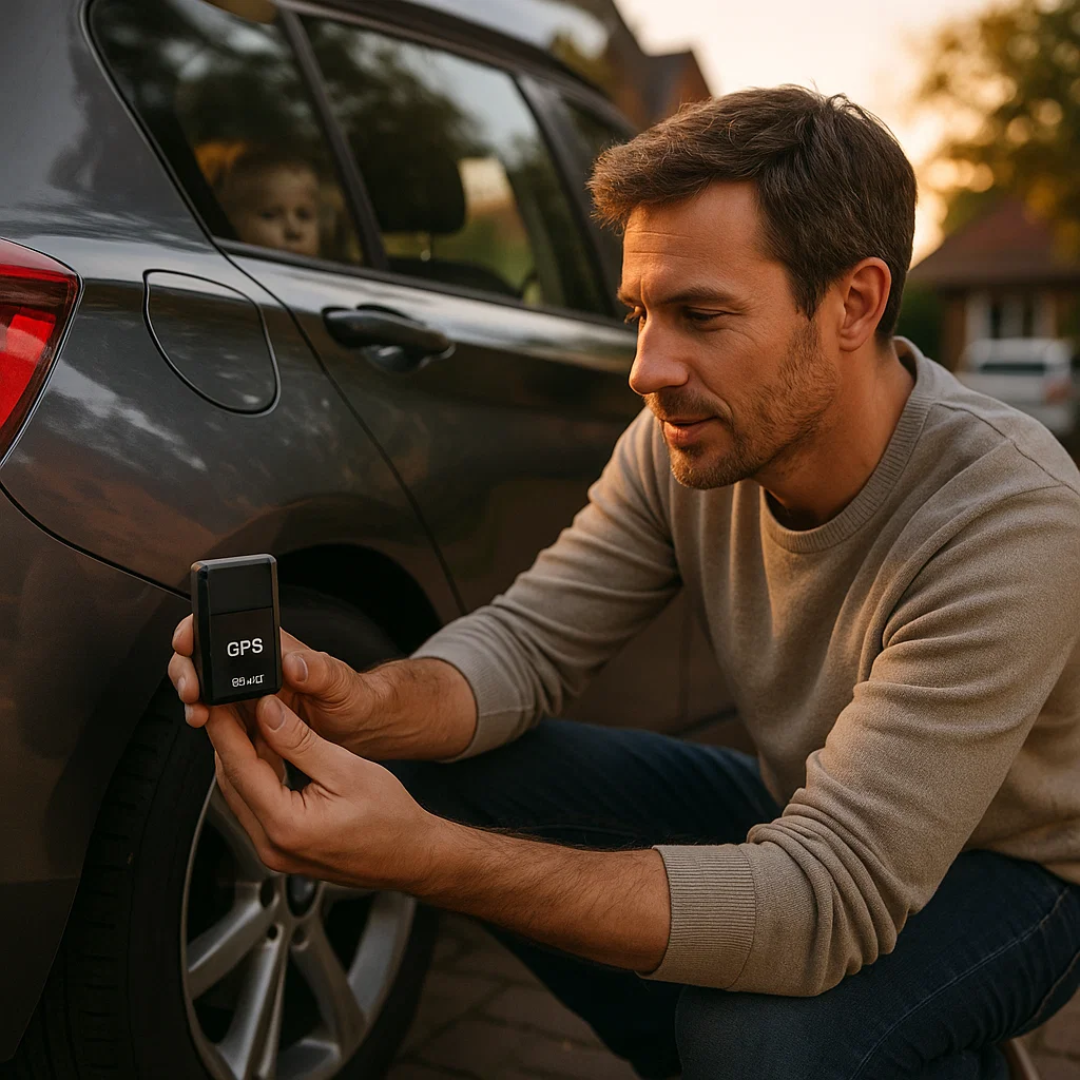 Mini localizzatore GPS con audio, magnete e tracciamento in tempo reale