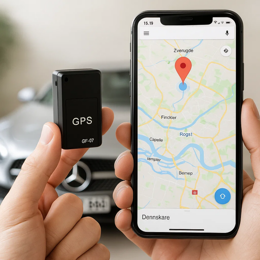 Mini localizzatore GPS con audio, magnete e tracciamento in tempo reale