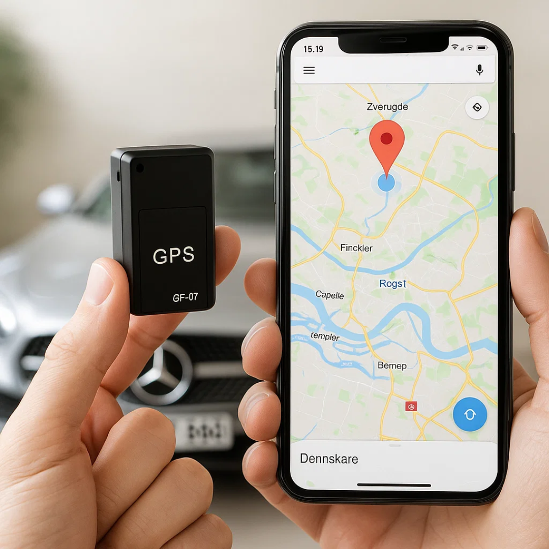 Mini localizzatore GPS con audio, magnete e tracciamento in tempo reale