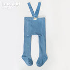 Pantaloni unisex a vita alta lavorati a maglia per bambini