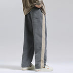 Comodi pantaloni unisex in velluto a coste per lo stile di tutti i giorni