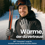 Guanti da esterno impermeabili caldi invernali