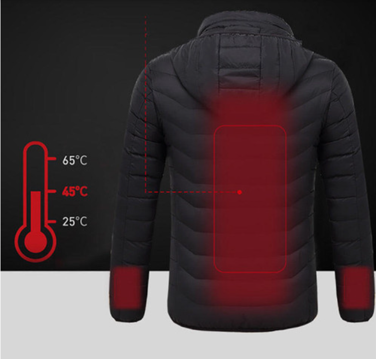 Giacca riscaldata unisex