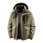 Cappotto impermeabile con cappuccio unisex: resta asciutto e caldo