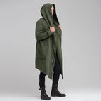 Cappotto Nightfall unisex | Capispalla con cappuccio drappeggiato per un comfort elegante