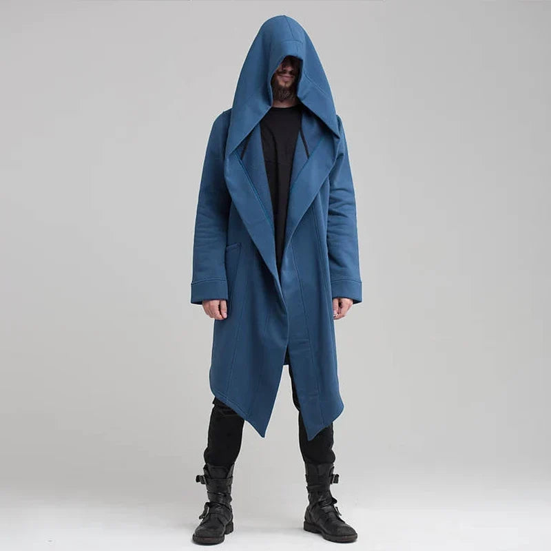 Cappotto Nightfall unisex | Capispalla con cappuccio drappeggiato per un comfort elegante
