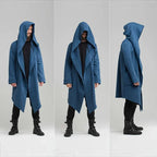 Cappotto Nightfall unisex | Capispalla con cappuccio drappeggiato per un comfort elegante