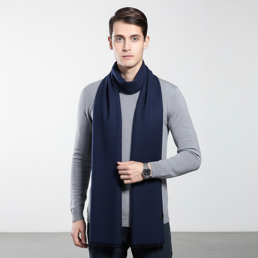 Sciarpa invernale unisex in cashmere premium
