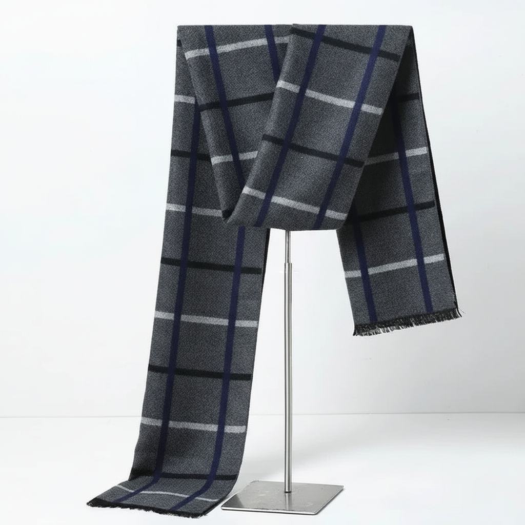 Sciarpa invernale unisex in cashmere premium