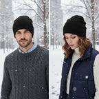 Cappello unisex in lana slouchy