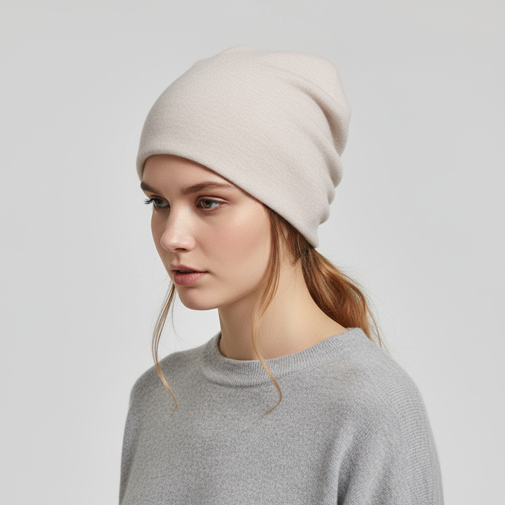 Cappello unisex in lana slouchy