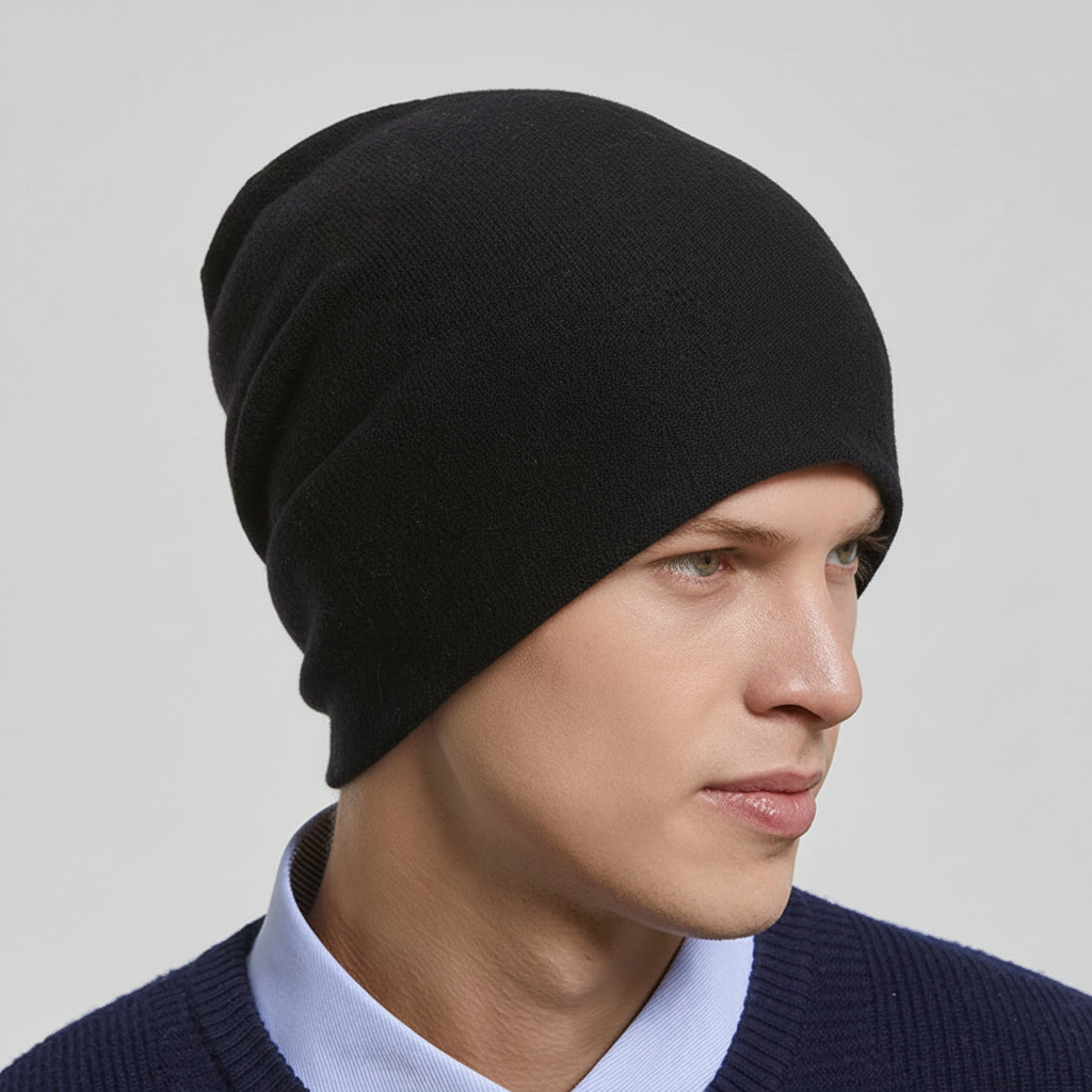 Cappello unisex in lana slouchy