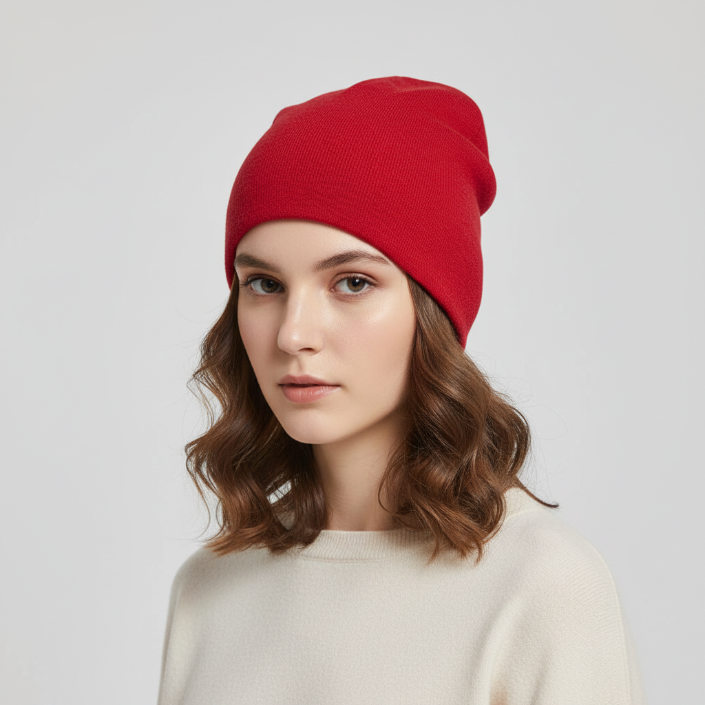 Cappello unisex in lana slouchy