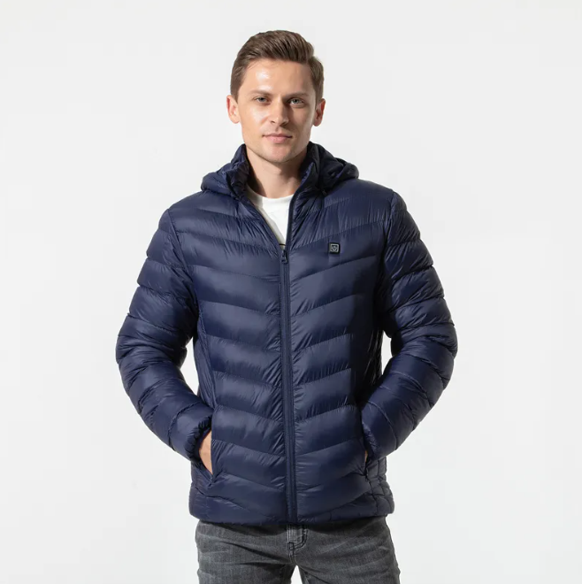 Giacca riscaldata intelligente unisex (batteria non inclusa)