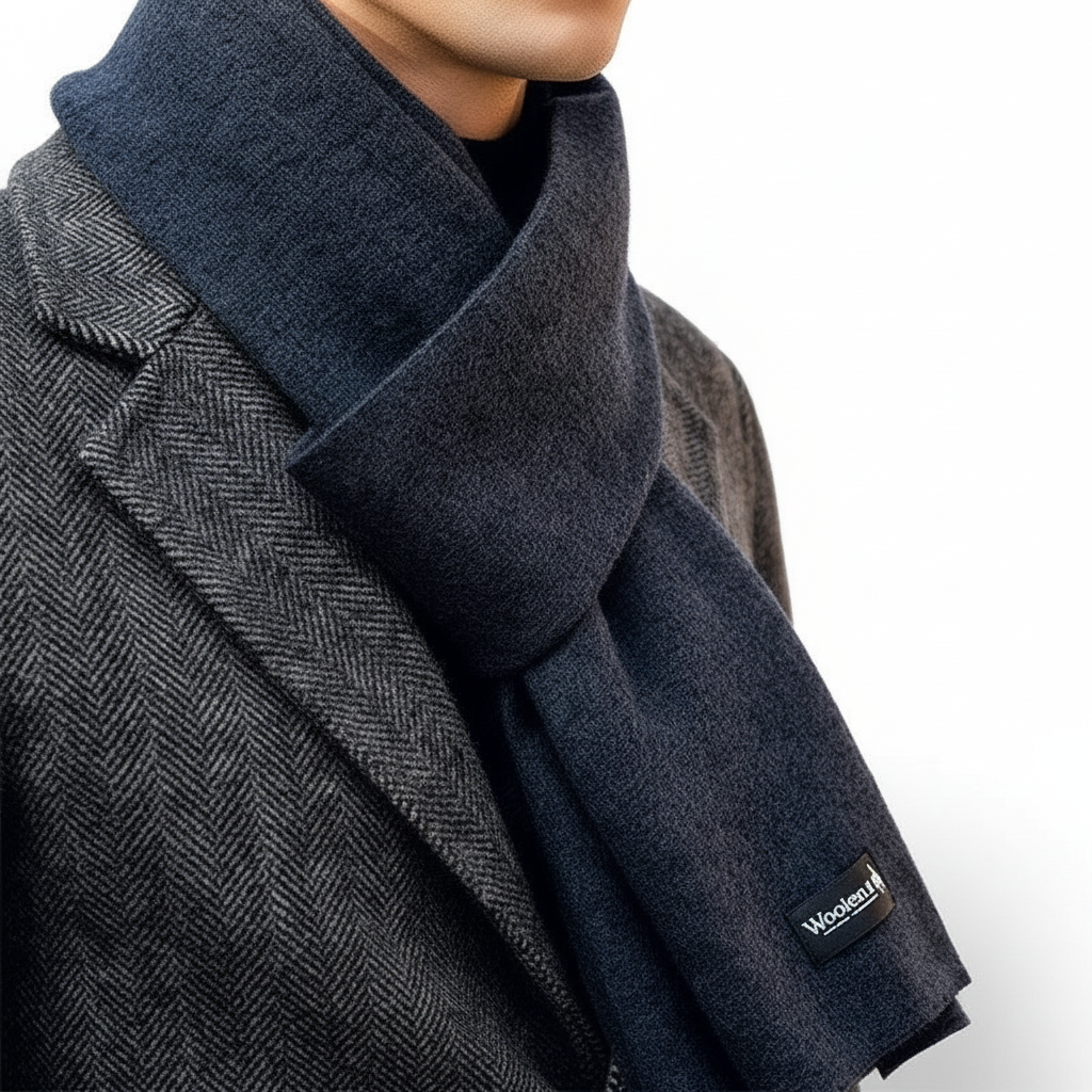 Sciarpa invernale calda unisex in morbido misto cashmere