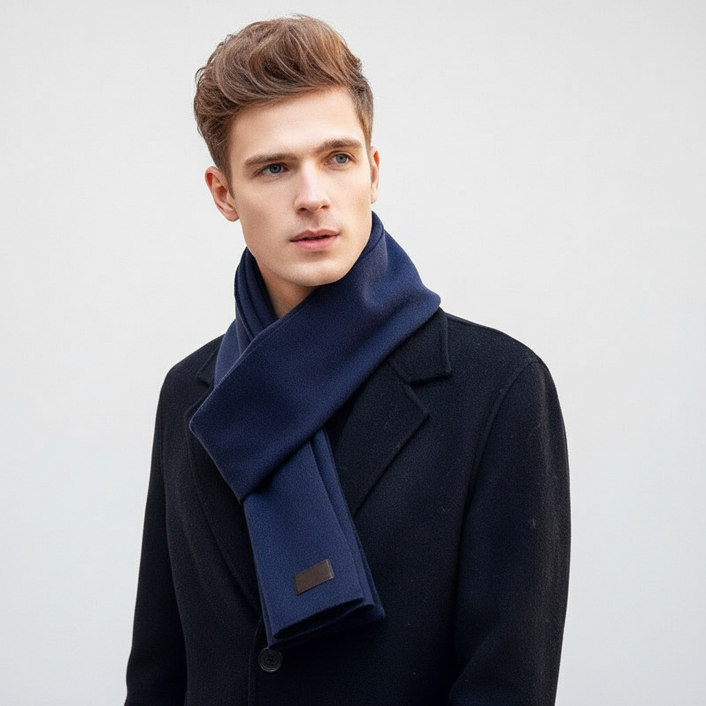 Sciarpa invernale calda unisex in morbido misto cashmere