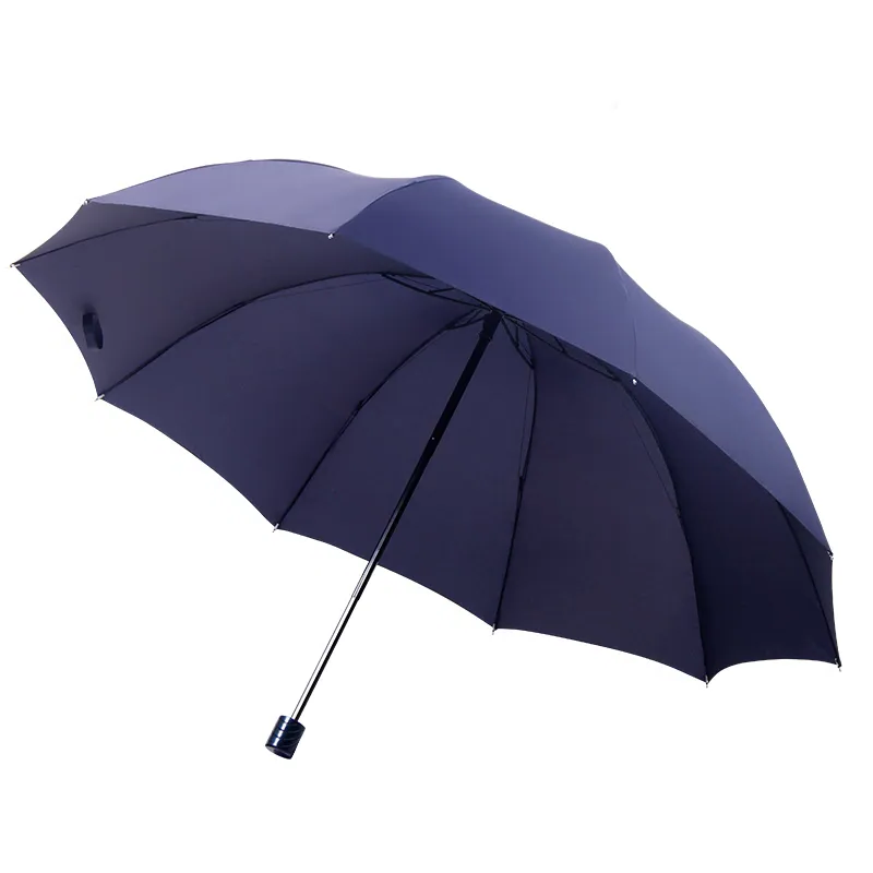Ombrello pieghevole unisex super grande antivento per pioggia e sole