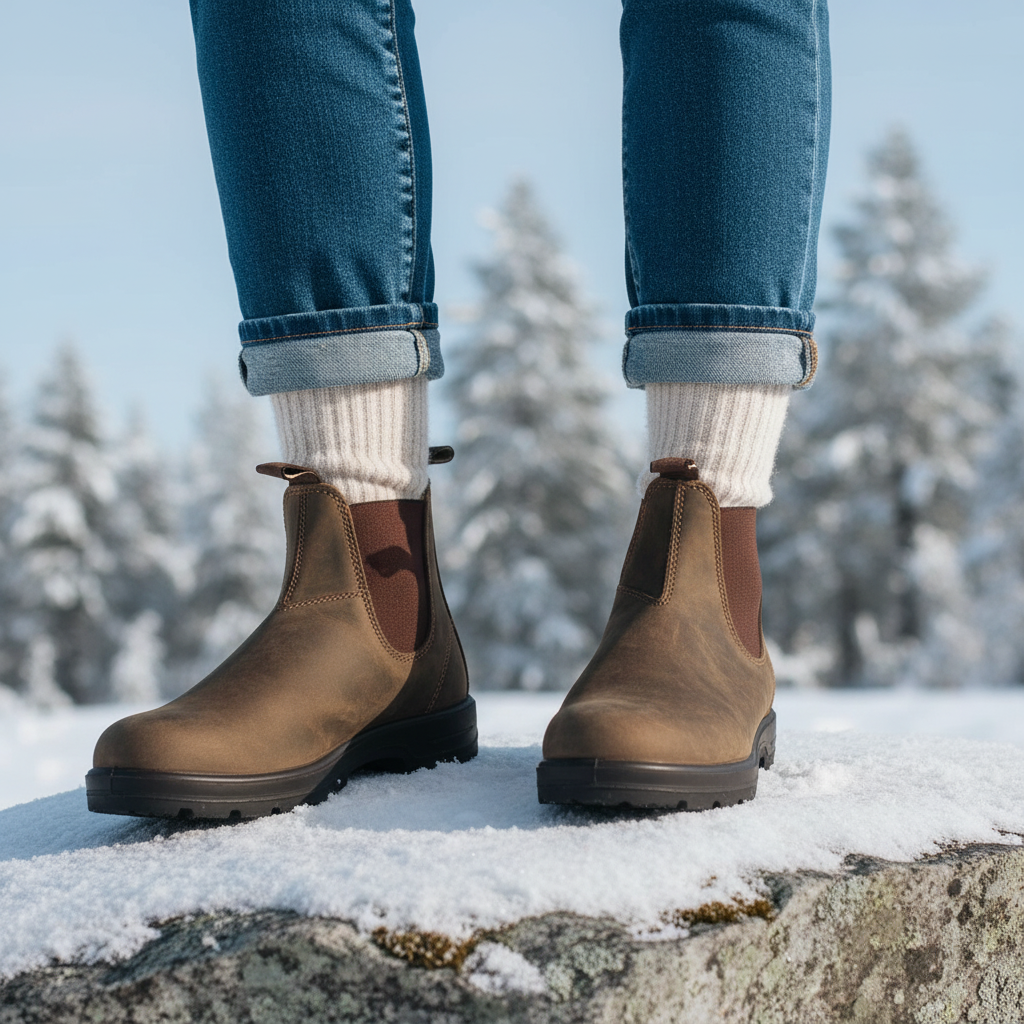 Stivali da neve isolati impermeabili unisex
