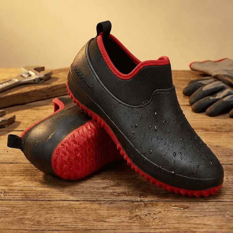 Scarpe da lavoro impermeabili unisex per comfort tutto il giorno e presa sicura