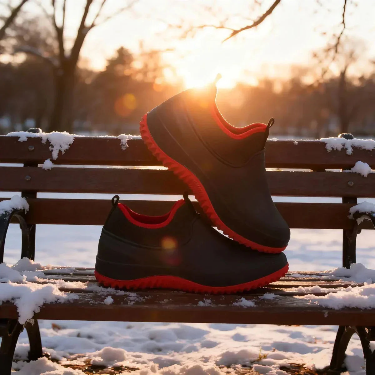 Scarpe da lavoro impermeabili unisex per comfort tutto il giorno e presa sicura
