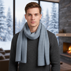 Sciarpa invernale unisex in cashmere - Avvolgente morbida e calda