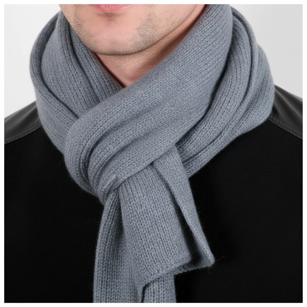 Sciarpa invernale unisex in cashmere - Avvolgente morbida e calda