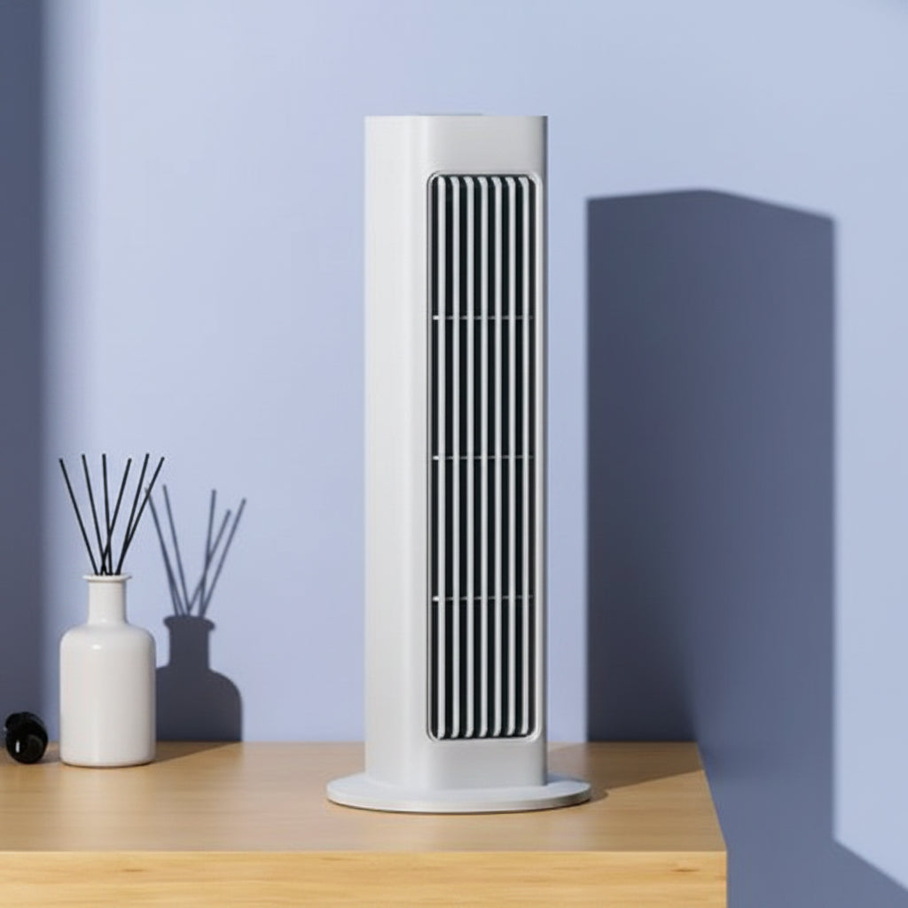 Ventilatore portatile a colonna, ventilatore rinfrescante oscillante