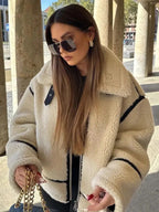 Giacca Teddy versatile per la moda moderna