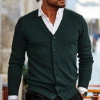 Cardigan Herren Weste Langarm Herbst Inverno