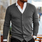 Cardigan Herren Weste Langarm Herbst Inverno