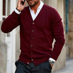 Cardigan Herren Weste Langarm Herbst Inverno