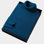 Maglione dolcevita dai colori vivaci da uomo