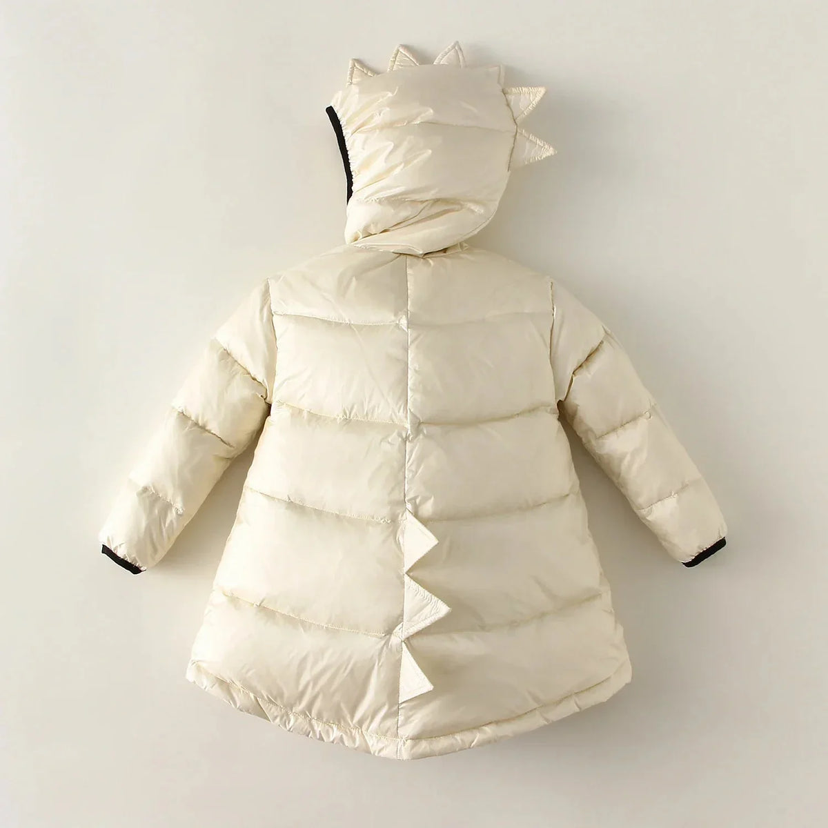 Piumino Dino per bambini - Cappotto invernale caldo e giocoso