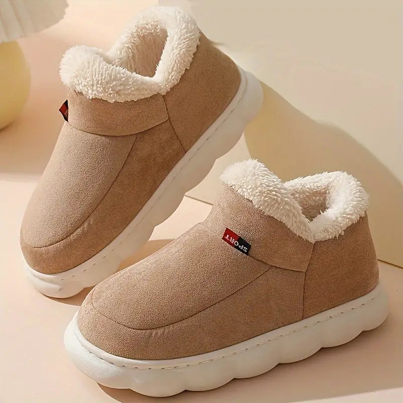 Comode pantofole alte da donna