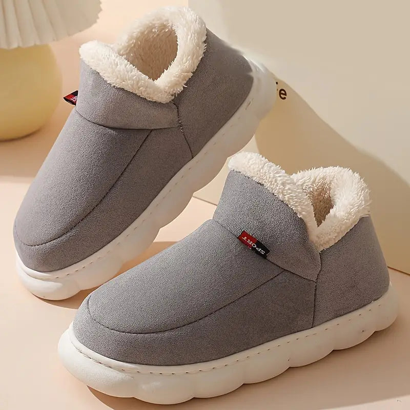 Comode pantofole alte da donna