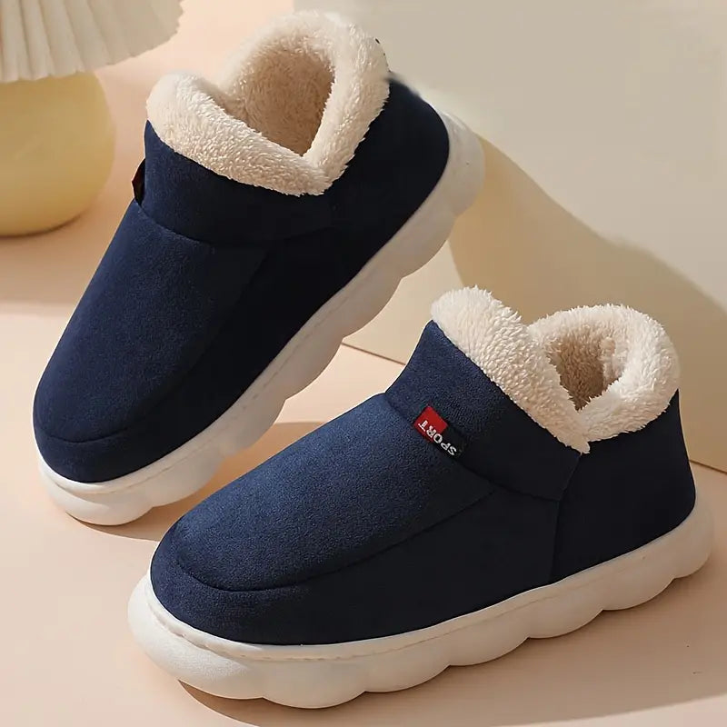 Comode pantofole alte da donna