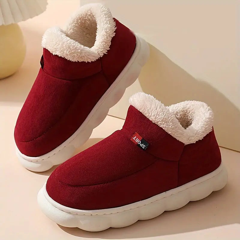 Comode pantofole alte da donna