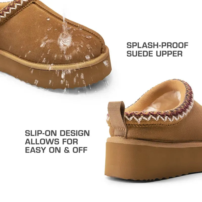 Comode pantofole con plateau Alassio da donna