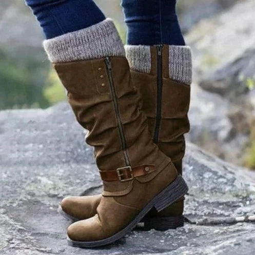 Stivali al ginocchio comfort di supporto da donna