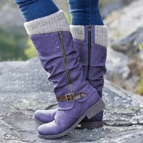 Stivali al ginocchio comfort di supporto da donna