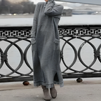 Abito lungo invernale casual da donna per uno stile accogliente