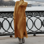 Abito lungo invernale casual da donna per uno stile accogliente