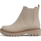 Stivaletti Chelsea chic con tacco basso da donna