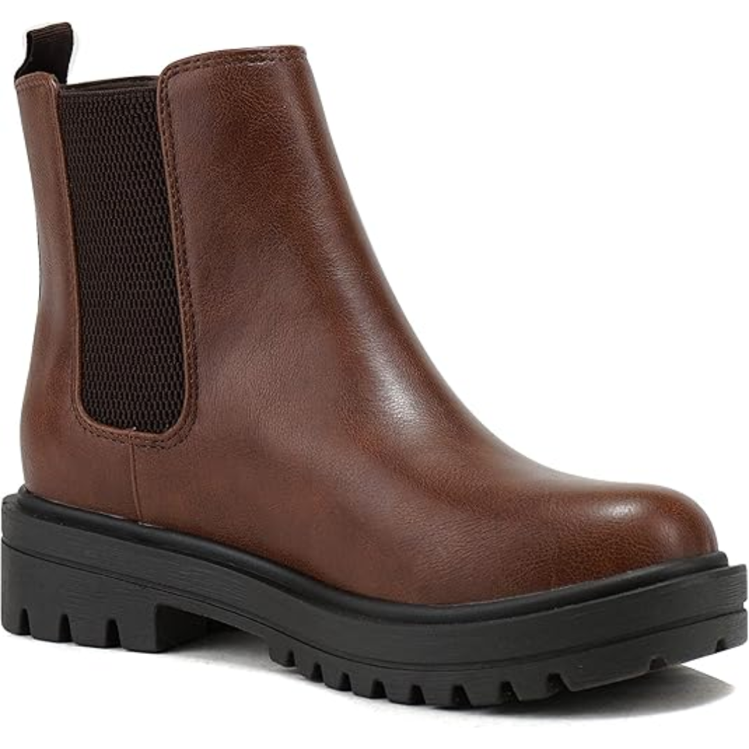 Stivaletti Chelsea chic con tacco basso da donna - Kailey